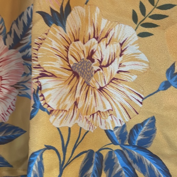 X-small- Floral print the back romper - Picture 2 of 4